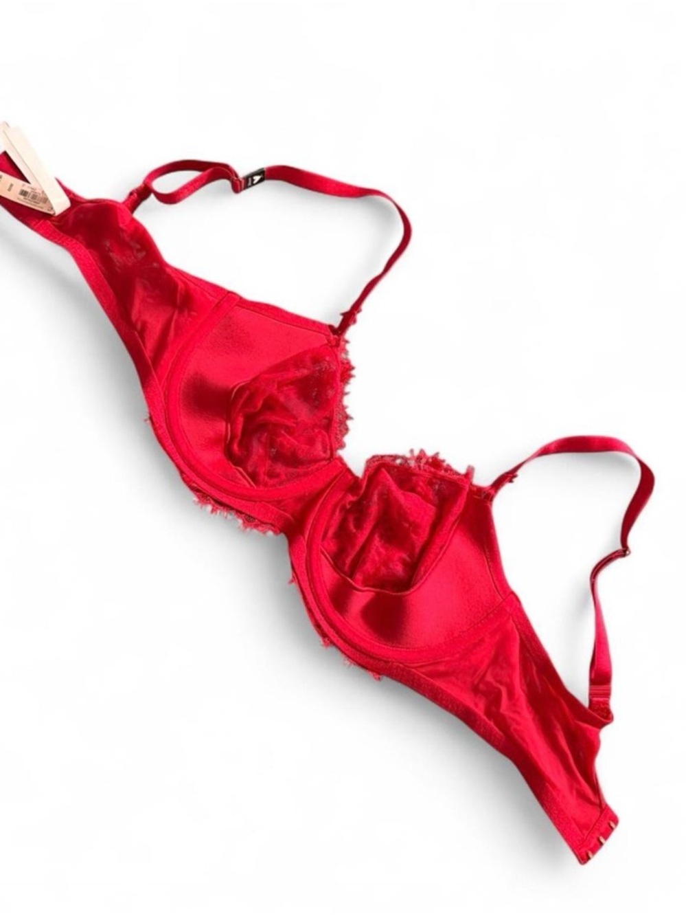 NWT Victoria’s Secret Dream Angels Wicked Unlined Lace Bra 36DD - Picture 6 of 10
